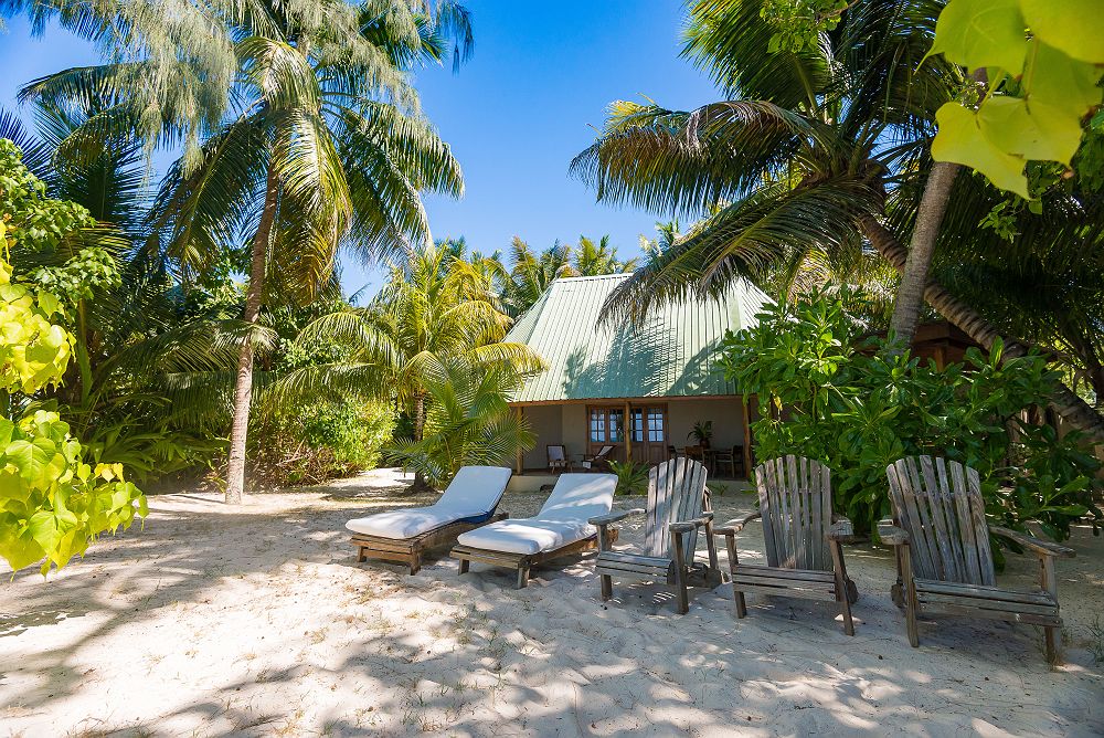 Denis Private Island - Diapo plages avec transat - Seychelles