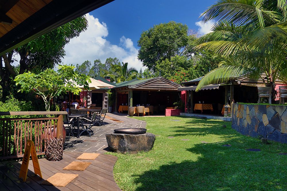Lakaz Chamarel - Diapo jardin hôtel - île Maurice