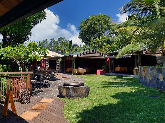 Lakaz Chamarel - Diapo jardin hôtel - île Maurice