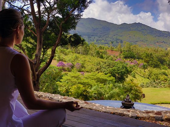 Lakaz Chamarel - Diapo yoga nature - île Maurice