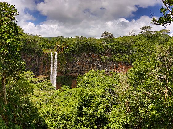 Lakaz Chamarel - Diapo cascade - île Maurice