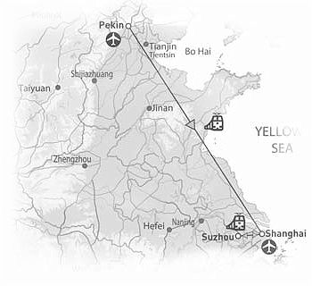 itineraire du voyage