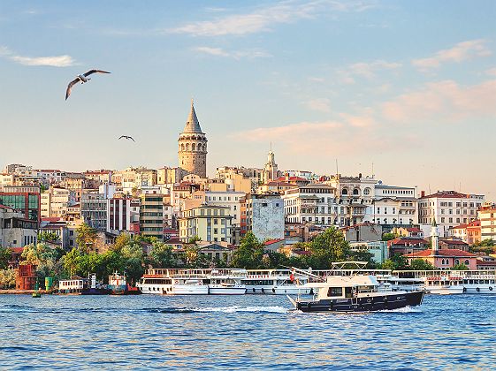 La Corne d’Or (estuaire) à Istanbul - Turquie