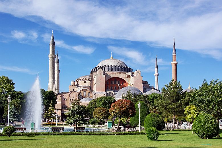 La basilique Sainte-Sophie à Istanbul - Turquie