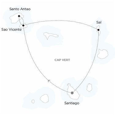 Carte Cap Vert - Morabeza