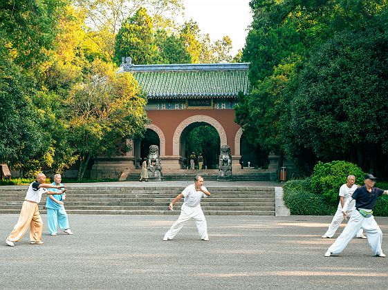 Séance de Tai Chi - Chine