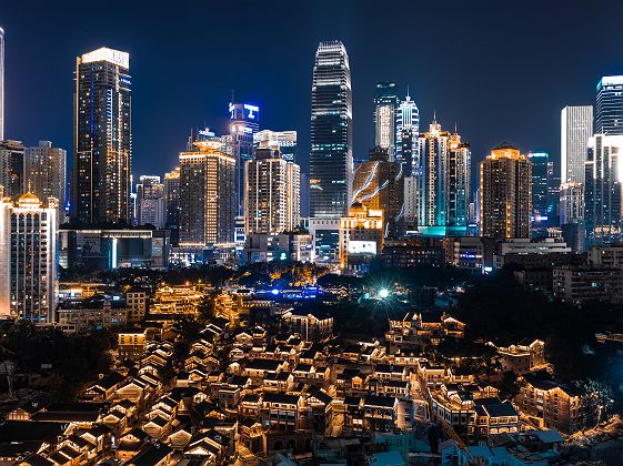 Quartier traditionnel de Shibati à Chongqing - Chine
