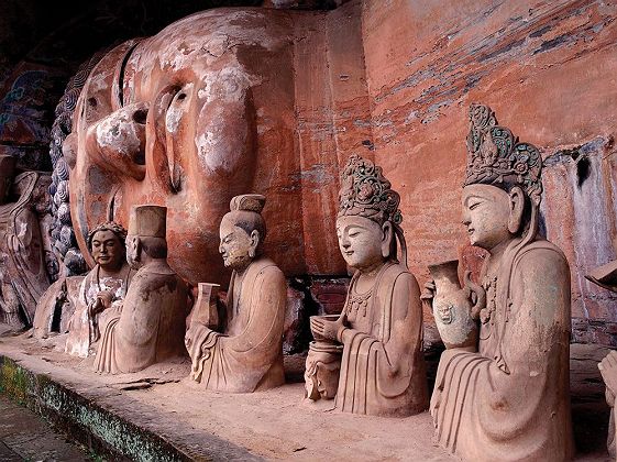 Grottes et sculptures rupestres de Dazu - Chine