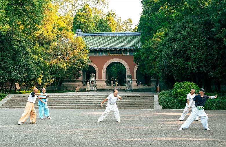 Séance de Tai Chi - Chine