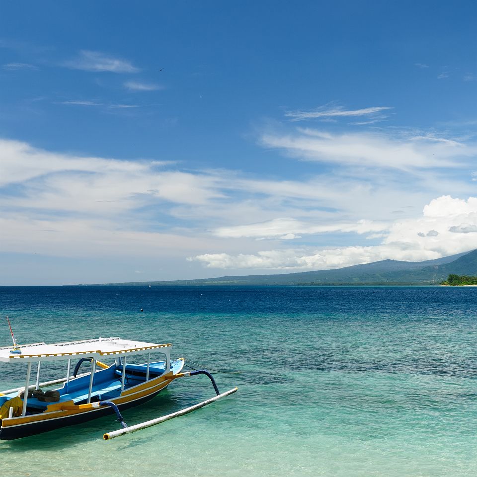 Nusa tenggara dans les Iles Gili à Lombok - Indonésie