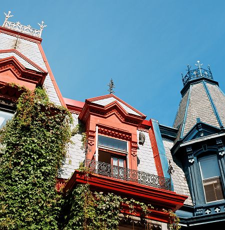Maisons victoriennes à Montréal - Québec