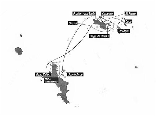 Carte Eden de l'Ocean Indien