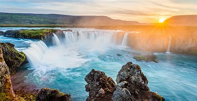 Les chutes Godafoss - Islande