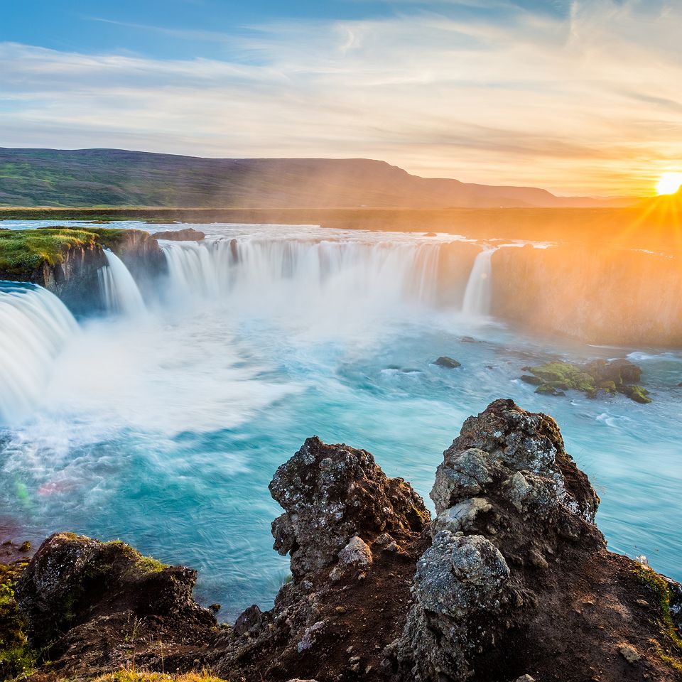 Les chutes Godafoss - Islande