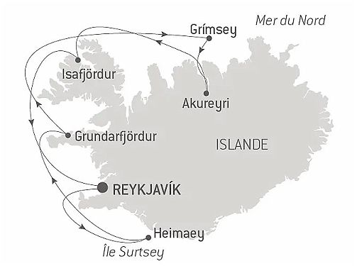 Carte Aux Sources des Fjords