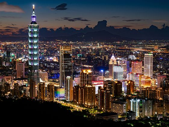 Taipei de nuit - Taiwan