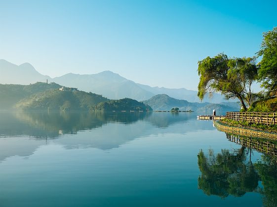 Taiwan - Vue du lac Sun Moon 
