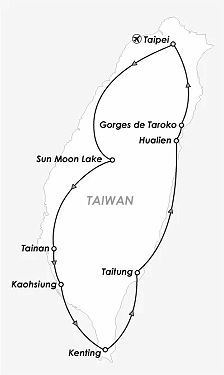 Circuit Taiwan Chine Romantique