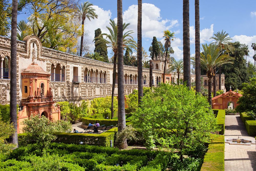 Jardins de l'Alcazar , Séville - Espagne