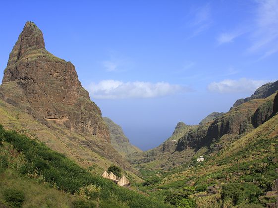 Paysage de Santo Antao au Cap Vert