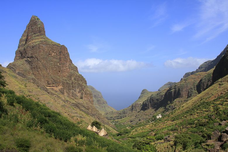 Paysage de Santo Antao au Cap Vert