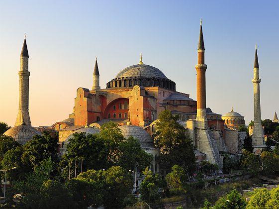 La basilique Sainte-Sophie à Istanbul - Turquie