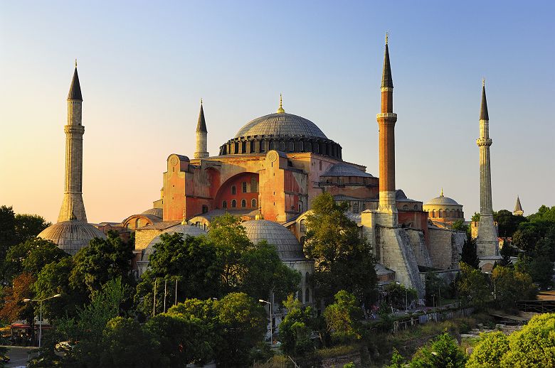 La basilique Sainte-Sophie à Istanbul - Turquie