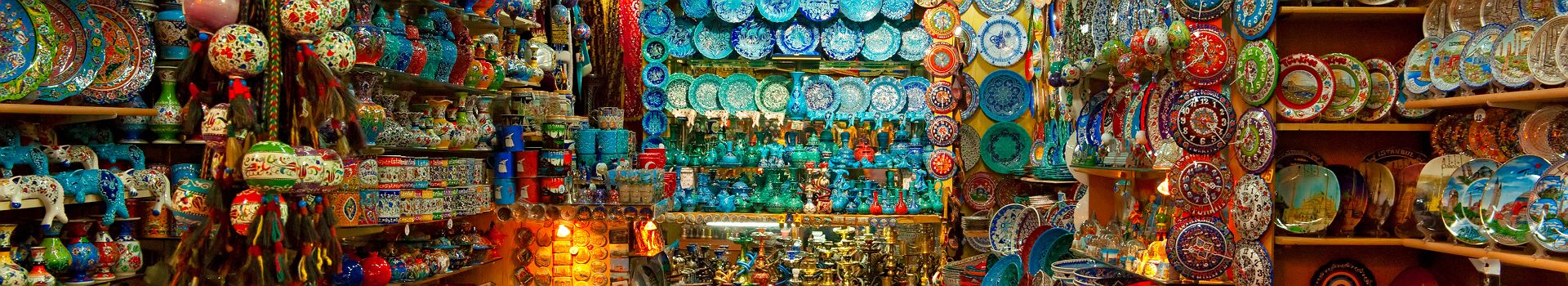 Boutique colorée à Istanbul - Turquie