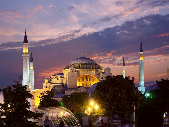 La basilique Sainte-Sophie à Istanbul - Turquie
