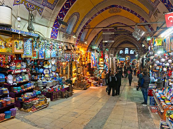 Le grand bazar d'Istanbul - Turquie