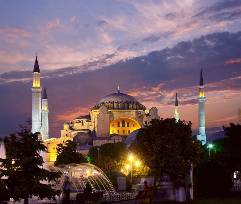 La basilique Sainte-Sophie à Istanbul - Turquie