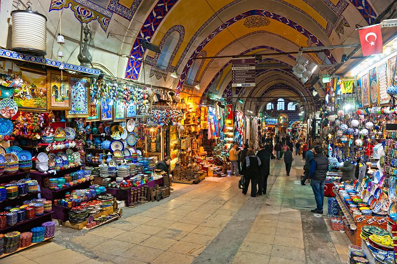 Le grand bazar d'Istanbul - Turquie