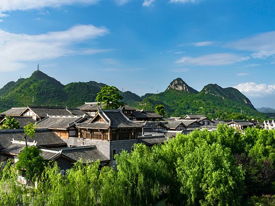 Vue sur la ville de Guiyang - Chine