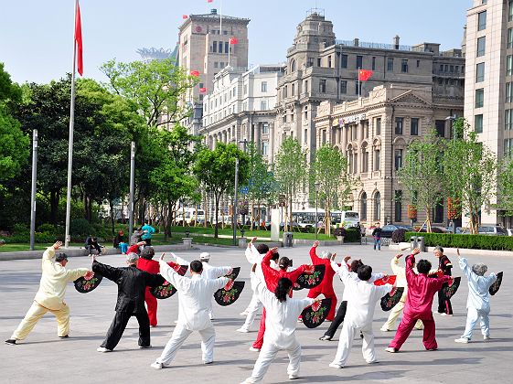 Tai Chi à Shanghaï - Chine