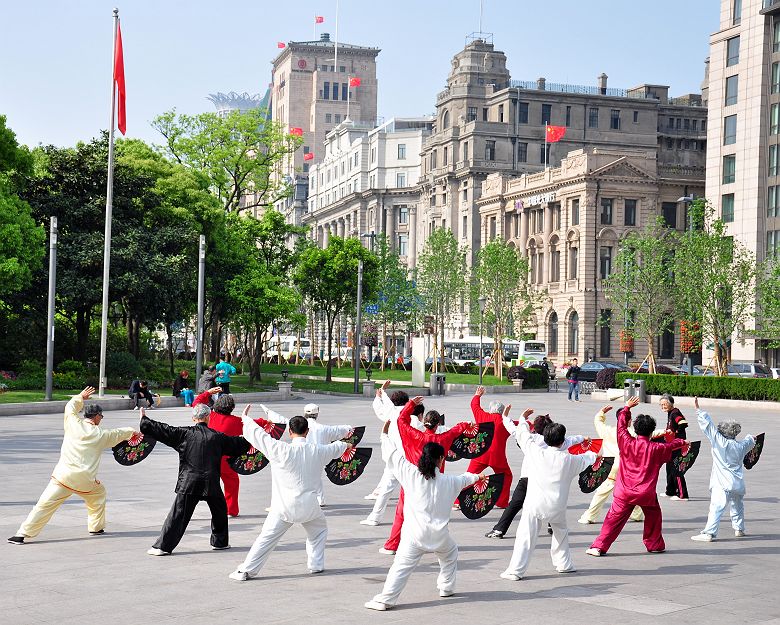 Tai Chi à Shanghaï - Chine