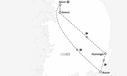 itineraire du voyage