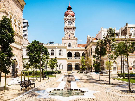 Bâtiment du sultan Abdul Samad à Kuala Lumpur - Malaisie