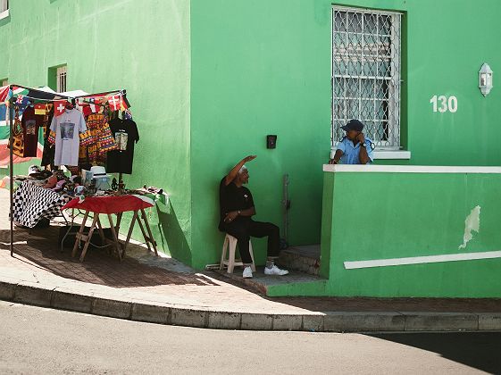 Quartier de Bo-Kaap au Cap