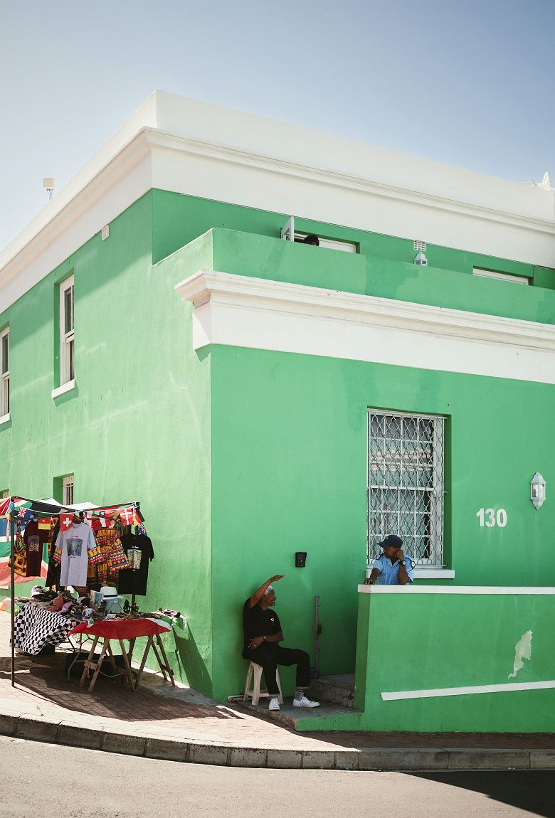 Quartier de Bo-Kaap au Cap