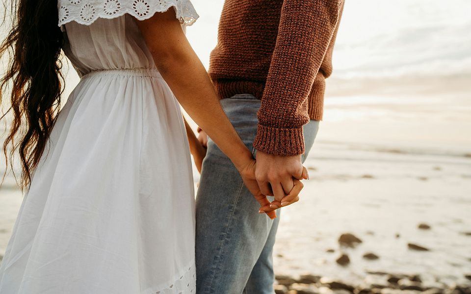 Couple plage
