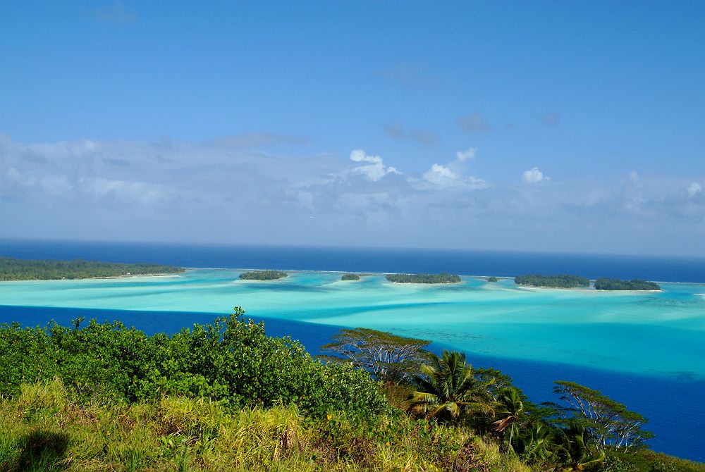 Paysage de Bora Bora - Polynésie Française