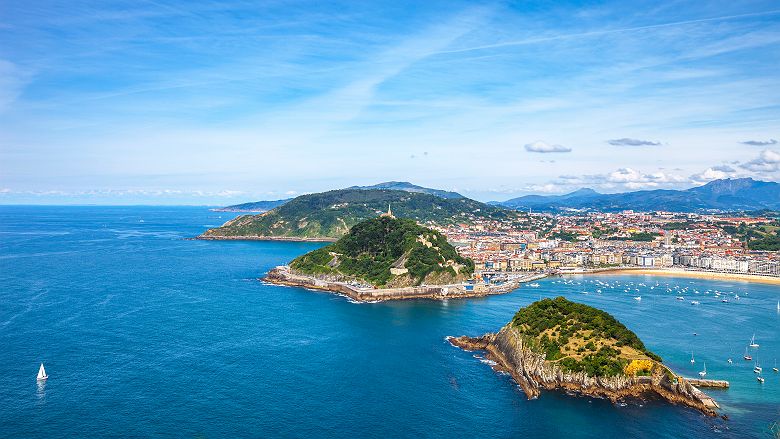 Panorama de San Sebastian- Espagne