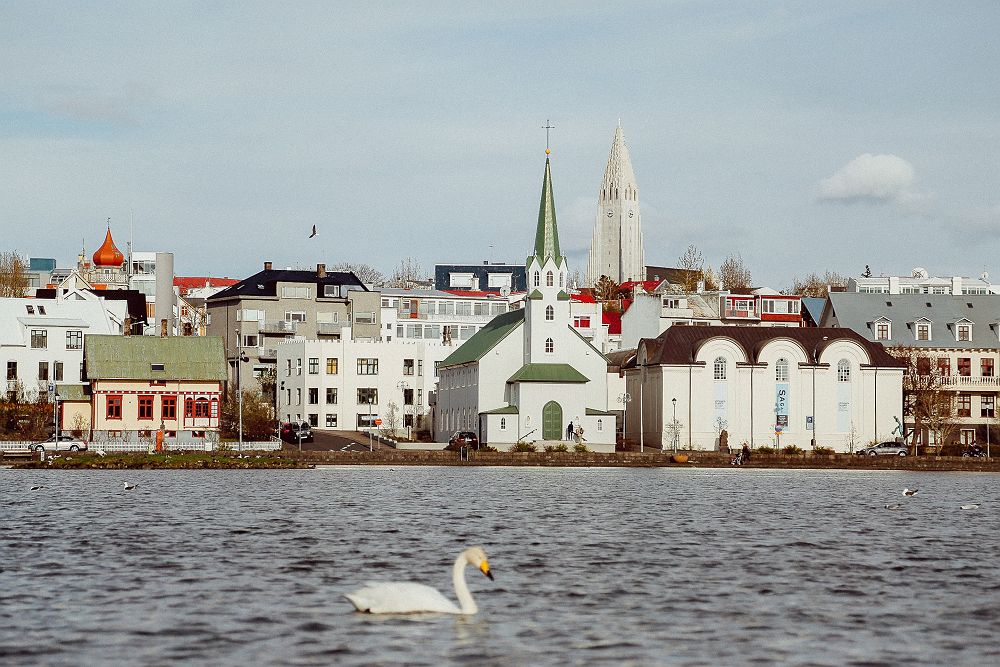 Vue sur Reykjavik - Islande