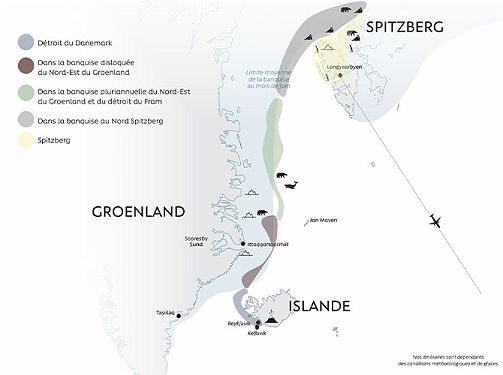 Carte Symphonie Polaire