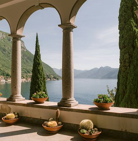 Vue sur le Lac de Côme depuis Varenna