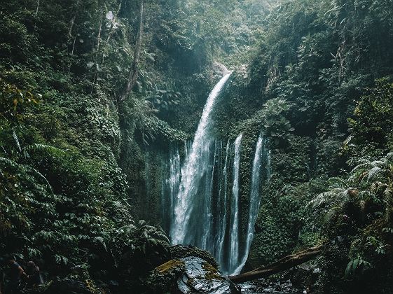 Cascade au cœur de Lombok