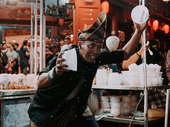 Street food au coeur de la rue Jonker, Malacca