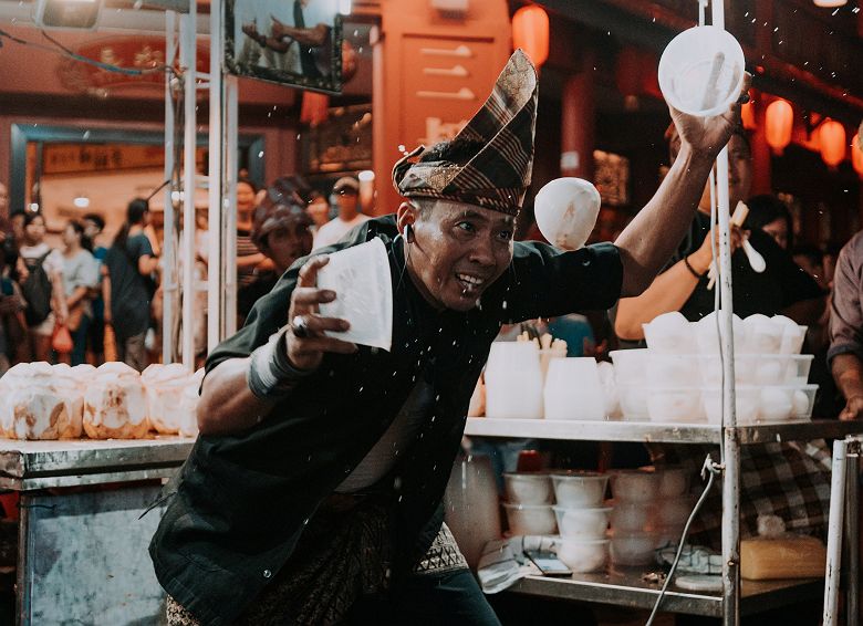 Street food au coeur de la rue Jonker, Malacca