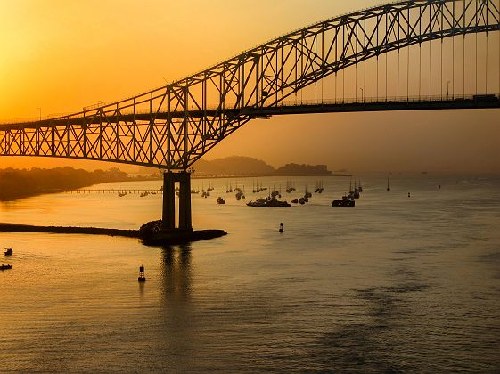 Pont des Amériques à Panama City - Panama