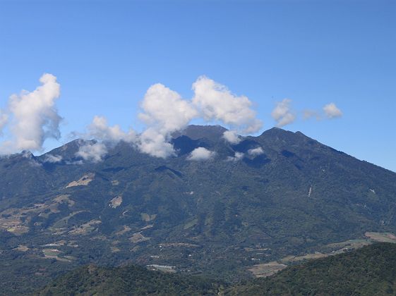 Volcan a proximité de la ville de Boquete dans la province de Chiriqui au Panama